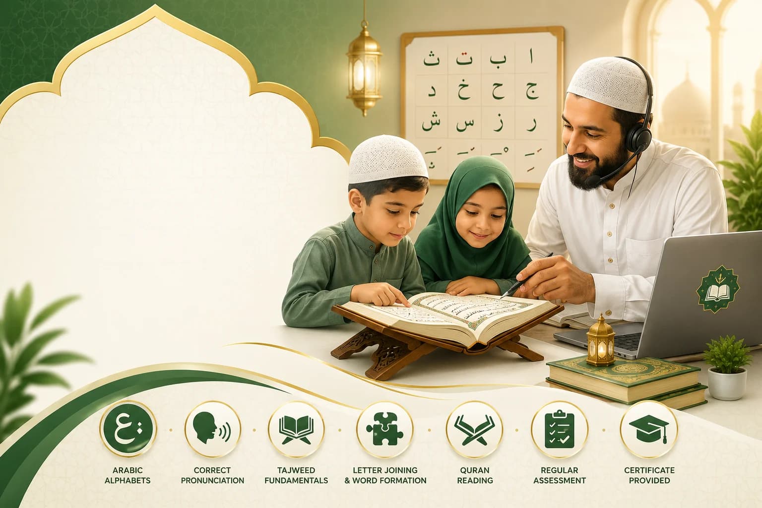 Yasar Nul Quran Qaida Course (Ground level)