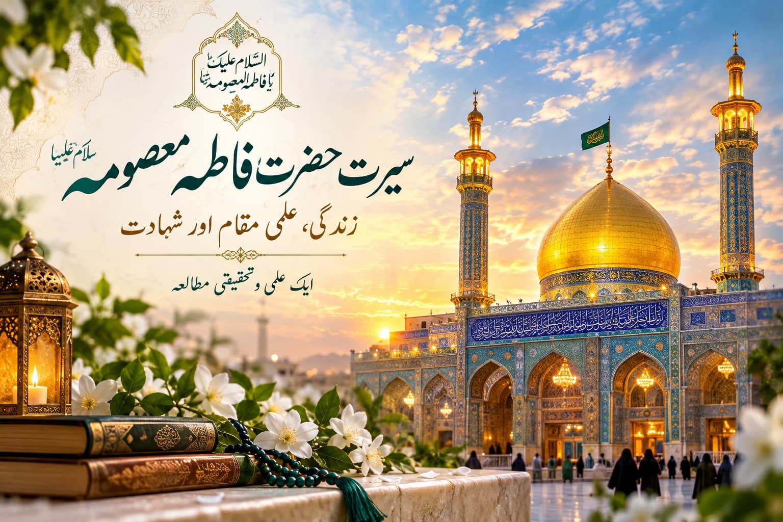 سیرت حضرت فاطمہ معصومہ قمؑ ،علمی و روحانی مقام، ہجرت اور شہادت